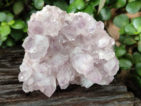 Natural Jacaranda Amethyst Quartz Clusters x 6 From Mumbwa, Zambia