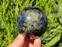 Polished Iolite Spheres x 6 From Ambatofinandrahana, Madagascar