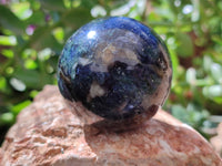 Polished Iolite Spheres x 6 From Ambatofinandrahana, Madagascar