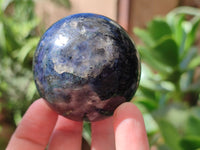 Polished Iolite Spheres x 6 From Ambatofinandrahana, Madagascar