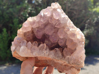 Natural Jacaranda Amethyst Quartz Clusters x 2 From Mumbwa, Zambia