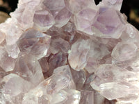 Natural Jacaranda Amethyst Quartz Clusters x 2 From Mumbwa, Zambia