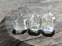 Polished Mini Clear Quartz Crystals x 35 From Madagascar