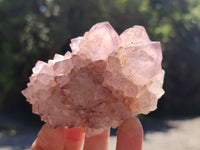 Natural Dark Purple Amethyst Spirit Quartz Clusters x 6 From Boekenhouthoek, South Africa