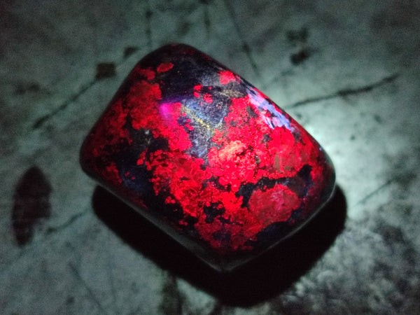 Polished Ruby Corundum In Chrome Verdite Free Forms x 3 From Zimbabwe