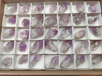 Natural Jacaranda Amethyst Quartz Crystals x 35 From Mumbwa, Zambia