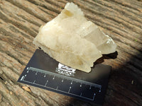 Natural Drusy Quartz Coated Calcite Pseudomorph Crystals x 4 From Lesotho