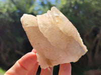 Natural Drusy Quartz Coated Calcite Pseudomorph Crystals x 4 From Lesotho