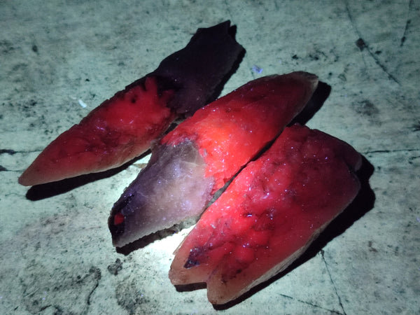 Natural Drusy Quartz Coated Calcite Pseudomorph Specimens x 20 From Alberts Mountain, Lesotho