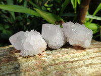 Natural Amethyst Spirit Quartz Clusters x 12 From Boekenhouthoek, South Africa