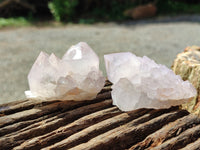 Natural Amethyst Spirit Quartz Clusters x 12 From Boekenhouthoek, South Africa