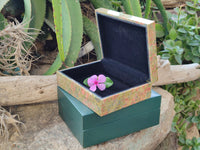 Hand Made Unakite Jewellery Box x 1 From South Africa