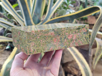 Hand Made Unakite Jewellery Box x 1 From South Africa