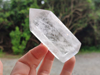 Polished Small Clear Quartz Crystals x 6 From Madagascar