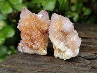 Natural Amethyst Spirit Quartz Clusters x 28 From Boekenhouthoek, South Africa