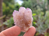 Natural Amethyst Spirit Quartz Clusters x 28 From Boekenhouthoek, South Africa