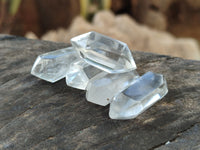 Polished Double Terminated Clear Quartz Crystals x 70 From Madagascar