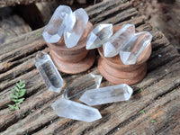 Polished Double Terminated Clear Quartz Crystals x 70 From Madagascar