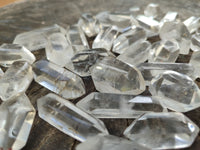 Polished Double Terminated Clear Quartz Crystals x 70 From Madagascar