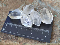 Polished Double Terminated Clear Quartz Crystals x 70 From Madagascar