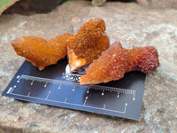 Natural Golden Solar Spirit Quartz Clusters x 35 From Boekenhouthoek, South Africa