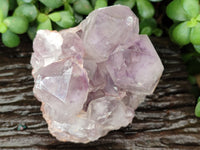 Natural Jacaranda Amethyst Quartz Clusters x 2 From Mumbwa, Zambia