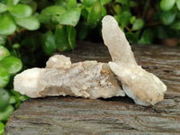 Natural Drusy Quartz Coated Calcite Pseudomorph Specimens x 35 From Lesotho