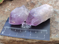 Natural Jacaranda Amethyst Quartz Crystals x 24 From Mumbwa, Zambia