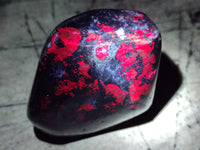 Polished Ruby Corundum In Chrome Verdite Free Forms x 3 From Zimbabwe