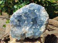 Natural Celestite Geode Specimens x 1 From Sakoany, Madagascar