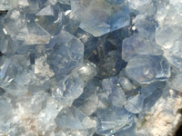 Natural Celestite Geode Specimens x 1 From Sakoany, Madagascar