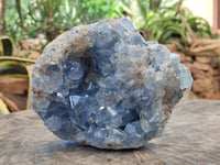 Natural Celestite Geode Specimens x 1 From Sakoany, Madagascar