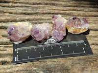 Natural Dark Purple Amethyst Spirit Quartz Clusters x 70 From Boekenhouthoek, South Africa