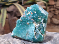 Polished On One Side Emerald Mtorolite Plates x 6 From Mutorashanga, Zimbabwe