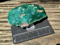 Polished On One Side Emerald Mtorolite Plates x 6 From Mutorashanga, Zimbabwe