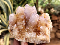 Natural Ametrine Spirit Quartz Clusters x 6 From Boekenhouthoek, South Africa