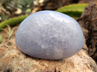 Polished Blue Lace Agate Geodes x 12 From Nsanje, Malawi