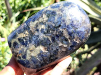 Polished Iolite Standing Free Forms x 2 From Ambatofinandrahana, Madagascar