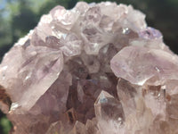 Natural Jacaranda Amethyst Quartz Clusters x 3 From Mumbwa, Zambia