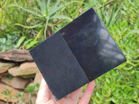 Hand Made Black Basalt Jewellery Box x 1 From South Africa