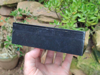 Hand Made Black Basalt Jewellery Box x 1 From South Africa