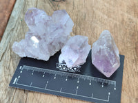 Natural Jacaranda Amethyst Quartz Clusters x 3.52 Kg Lot From Mumbwa, Zambia