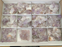 Natural Jacaranda Amethyst Quartz Clusters x 3.52 Kg Lot From Mumbwa, Zambia