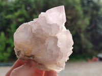 Natural Amethyst Spirit Quartz Clusters x 12 From Boekenhouthoek, South Africa