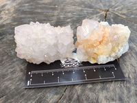 Natural Amethyst Spirit Quartz Clusters x 12 From Boekenhouthoek, South Africa