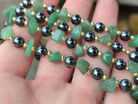 Hand Made Mixed Stone Bead Necklaces x 6 From Southern Africa