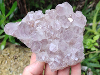 Natural Jacaranda Amethyst Quartz Clusters x 3 From Mumbwa, Zambia