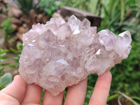 Natural Jacaranda Amethyst Quartz Clusters x 3 From Mumbwa, Zambia