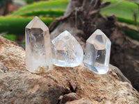 Polished Mini Clear Quartz Crystals x 70 From Madagascar