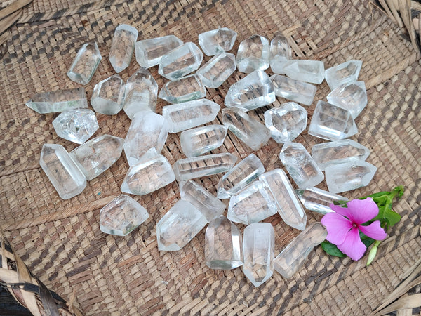 Polished Mini Clear Quartz Crystals x 70 From Madagascar